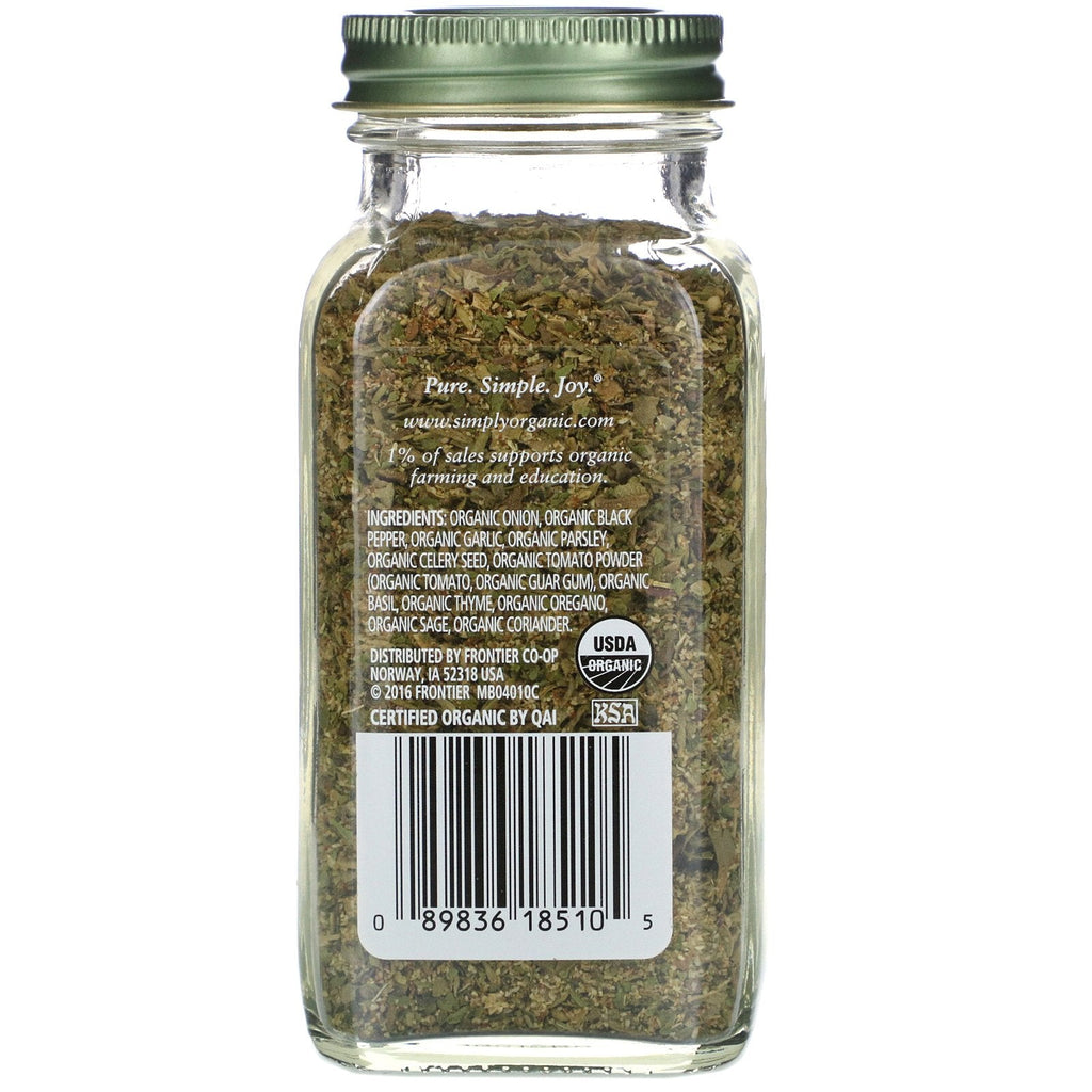 Simpelthen, universalkrydderi, 2,08 oz (59 g)