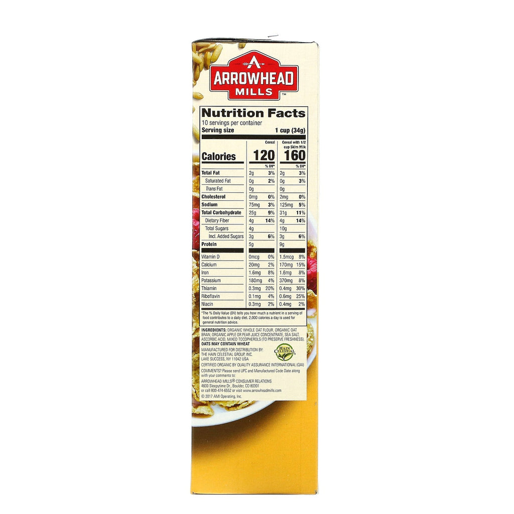 Arrowhead Mills, havreklidflager, 12 oz (340 g)