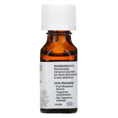 Aura Cacia, Pure Essential Oil, Rose Absolute, .5 fl oz (15 ml)