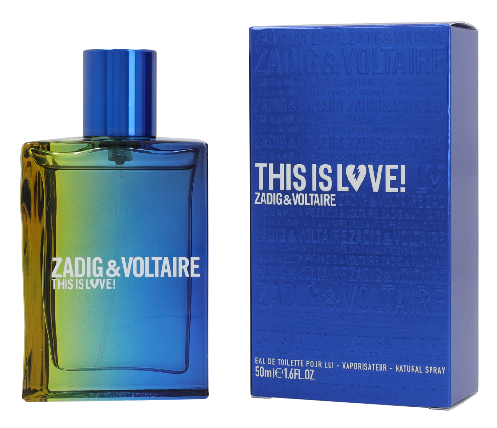 Zadig &amp; Voltaire This Is Love! Til ham Edt Spray 50 ml