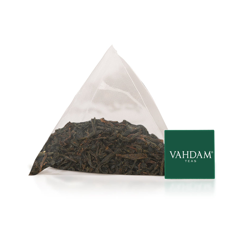Vahdam Teas, Black Tea, Earl Grey with Citrusy Bergamot, 15 Tea Bags, 1.06 oz (30 g)