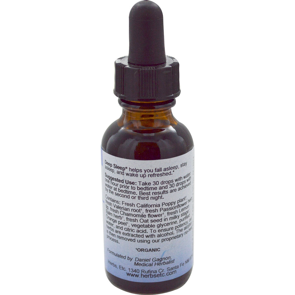Urter osv., dyb søvn, alkoholfri, 1 fl oz (29,5 ml)