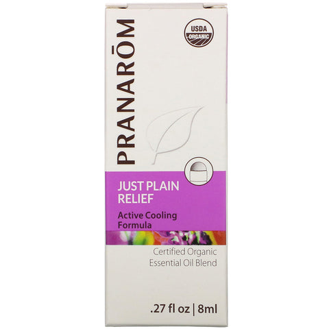 Pranarom, Essential Oil, Just Plain Relief, .27 fl oz (8 ml)