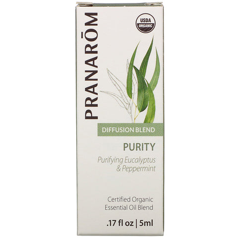 Pranarom, Essential Oil, Diffusion Blend, Purity, .17 fl oz (5 ml)