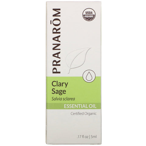 Pranarom, Essential Oil, Clary Sage,  .17 fl oz (5 ml)