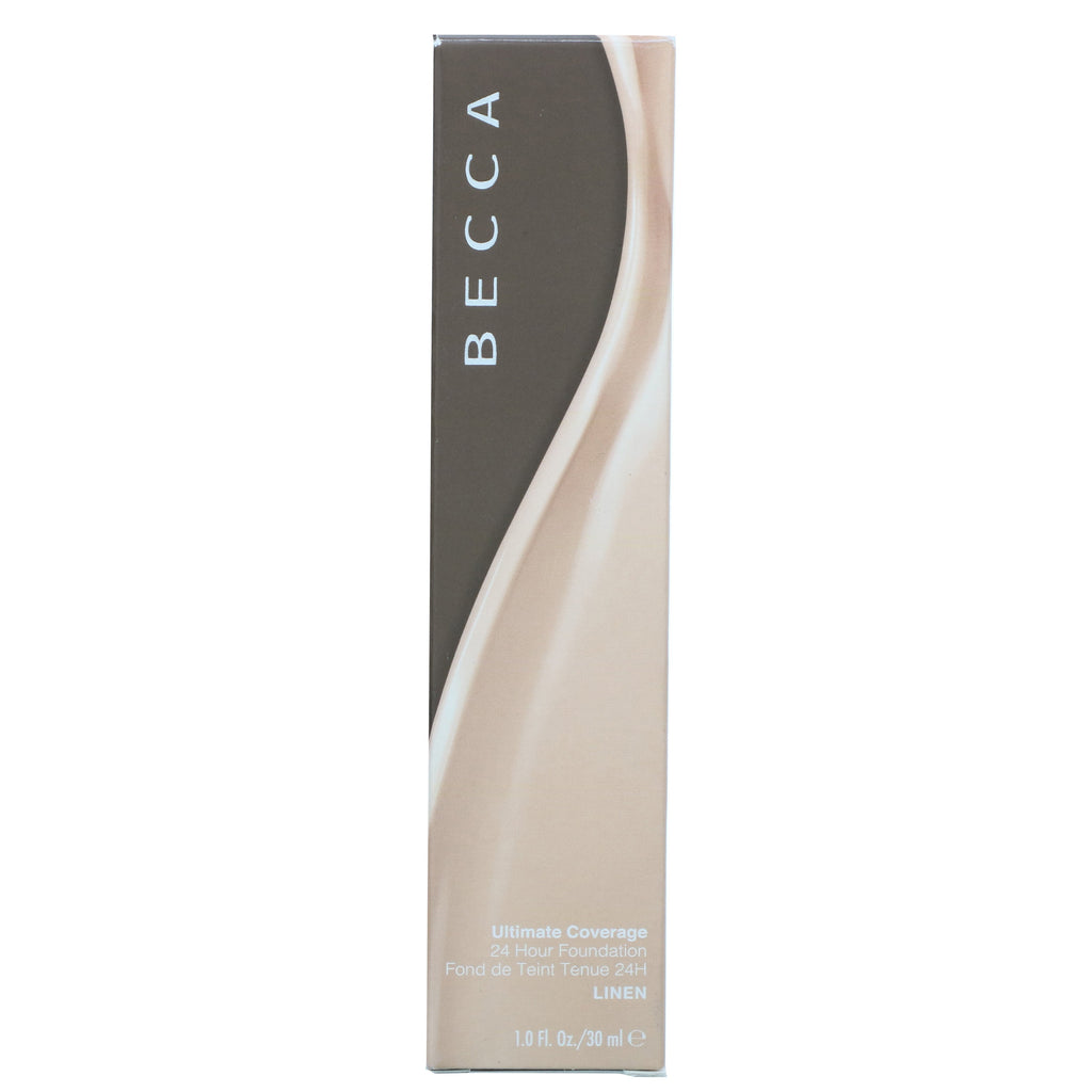 Becca, Ultimate Coverage, 24 Hour Foundation, Linen, 1.0 fl oz (30 ml)