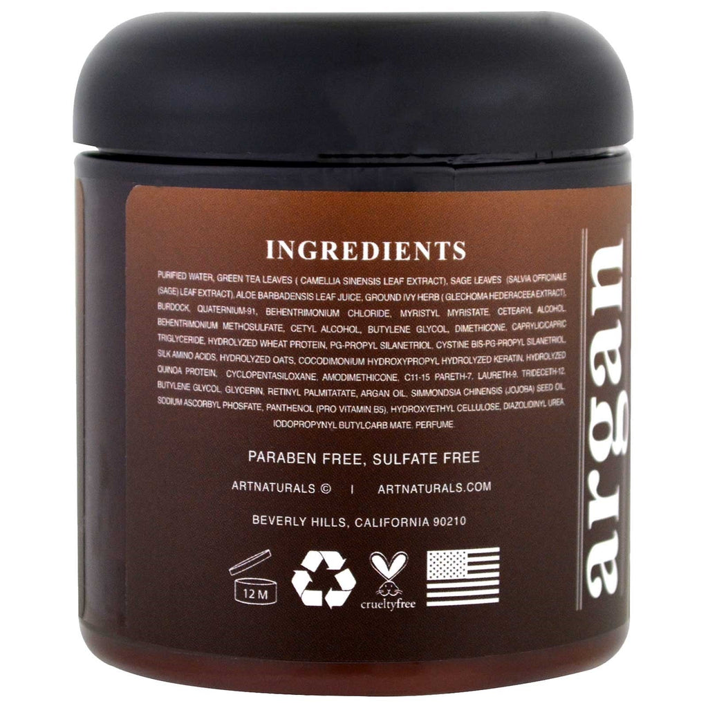 Artnaturals, Mascarilla capilar con aceite de argán, 8 oz (226 g)