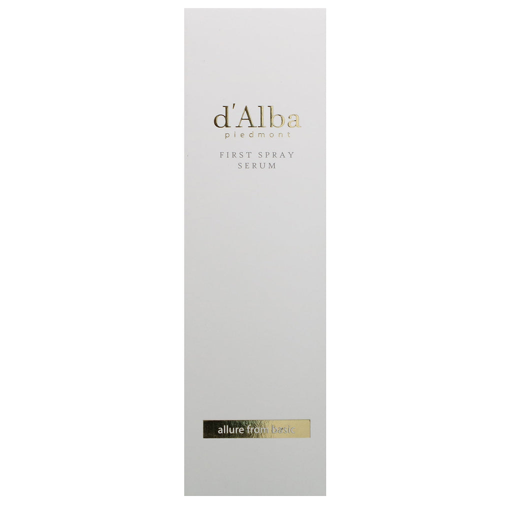 d'Alba, White Truffle, First Spray Serum, 3.38 oz (100 ml)