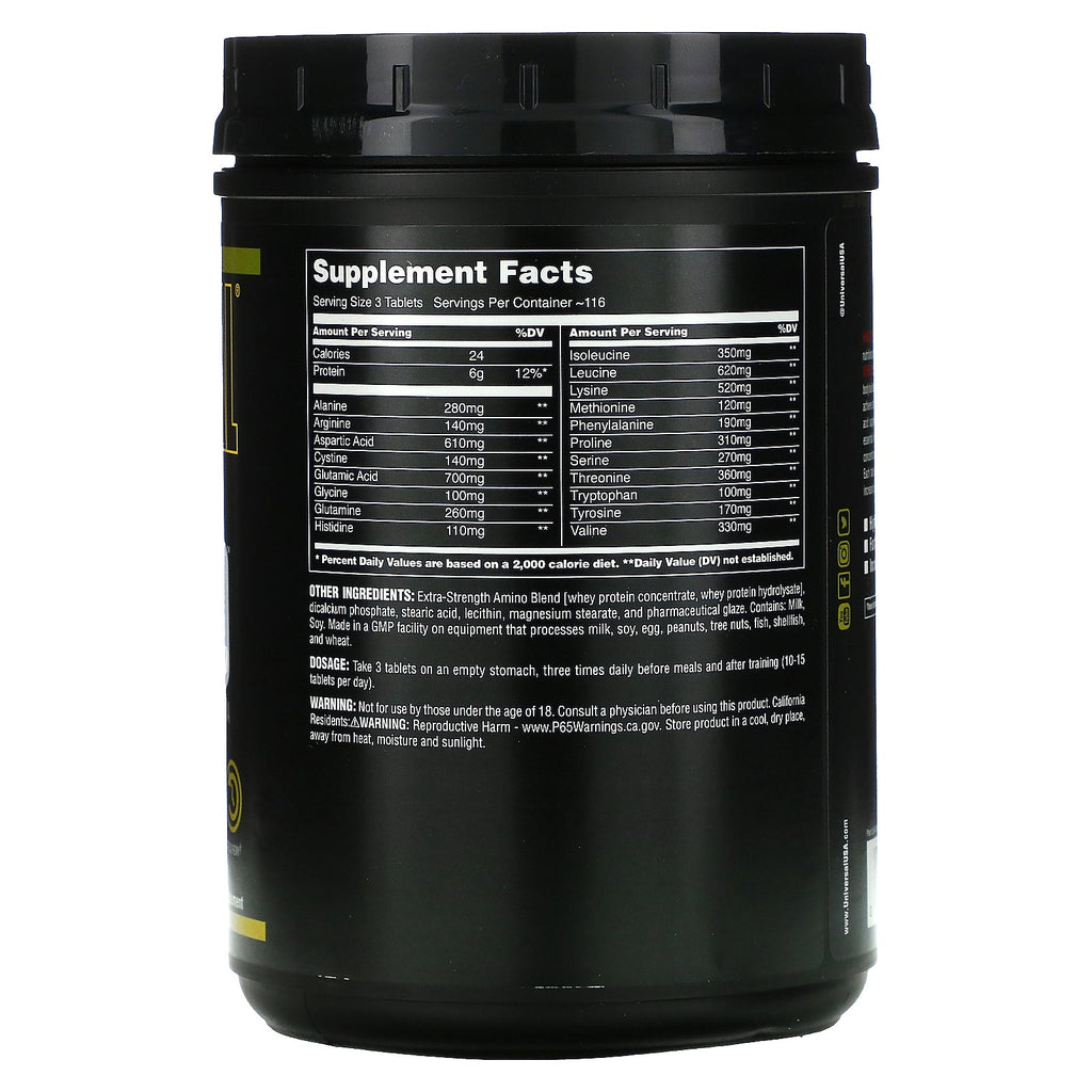 Universal Nutrition, Amino 2700, 350 tabletas