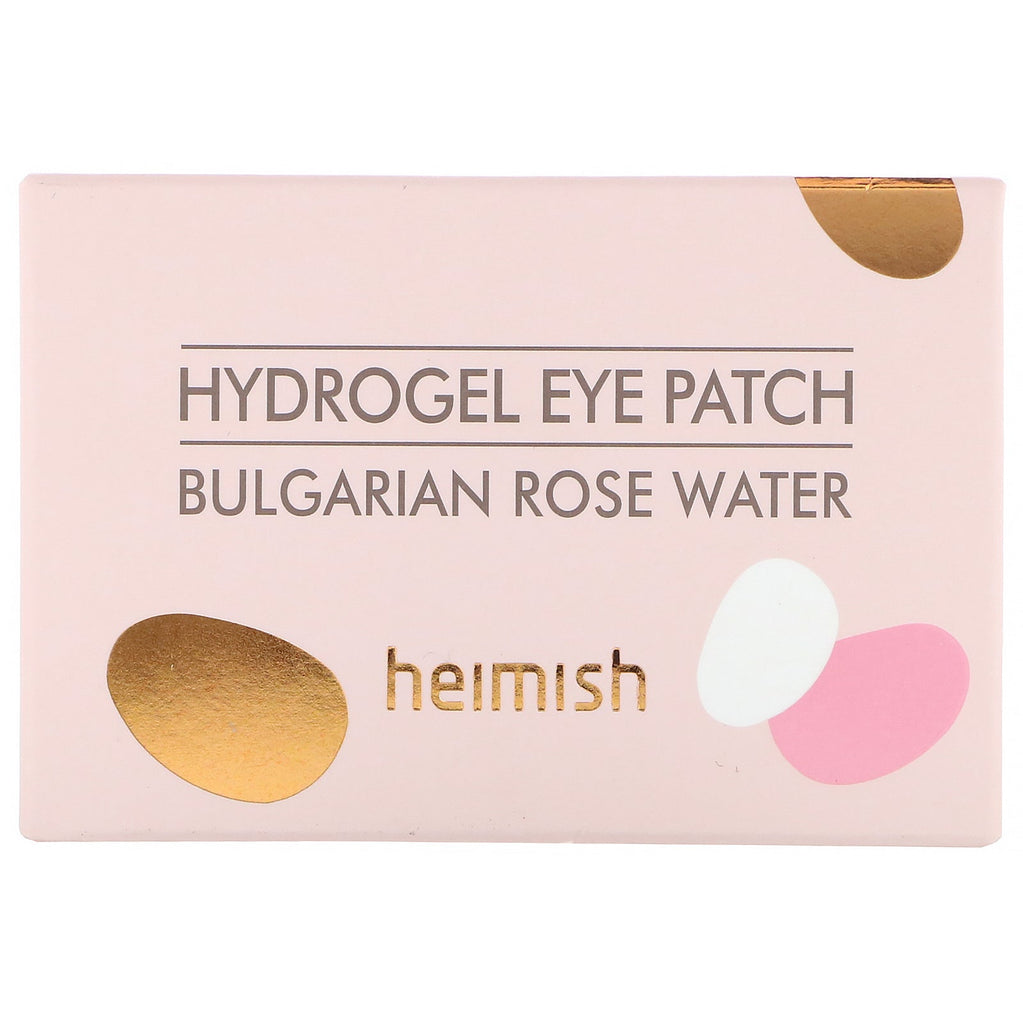 Heimish, Hydrogel Eye Patch, Bulgarian Rose Water, 60 Patches