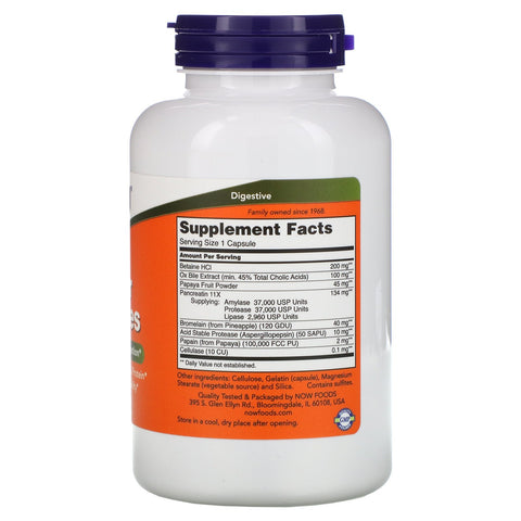 Now Foods, Super Enzymes, 180 Capsules