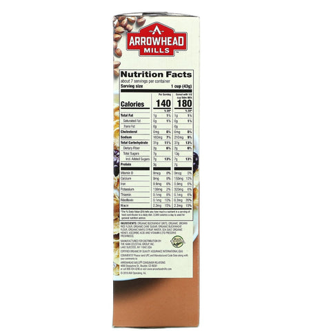 Arrowhead Mills,  Maple Buckwheat Flakes, Gluten Free, 10 oz (283 g)