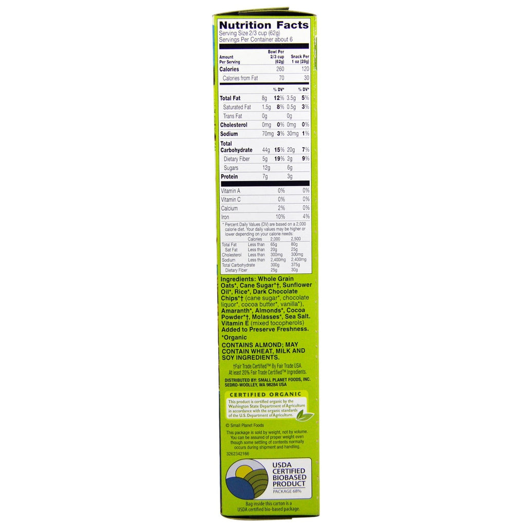 Cascadian Farm, , Granola, mørk chokolademandel, 13,25 oz (375 g)
