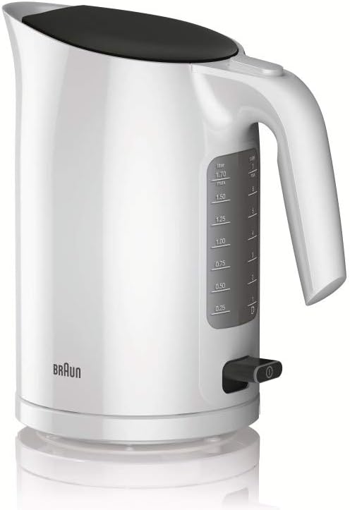 Braun Kettle | 1.7L | White | Rapid Boil | Easy Fill