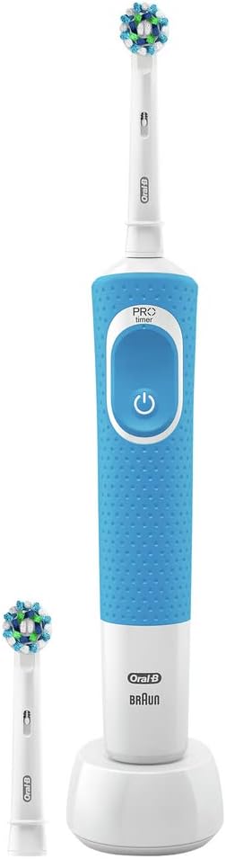 Braun Toothbrush | Vitality Plus | CrossA | Blue | 2Head