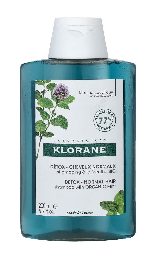 Klorane Detox Shampoo With Organic Mint 200 ml