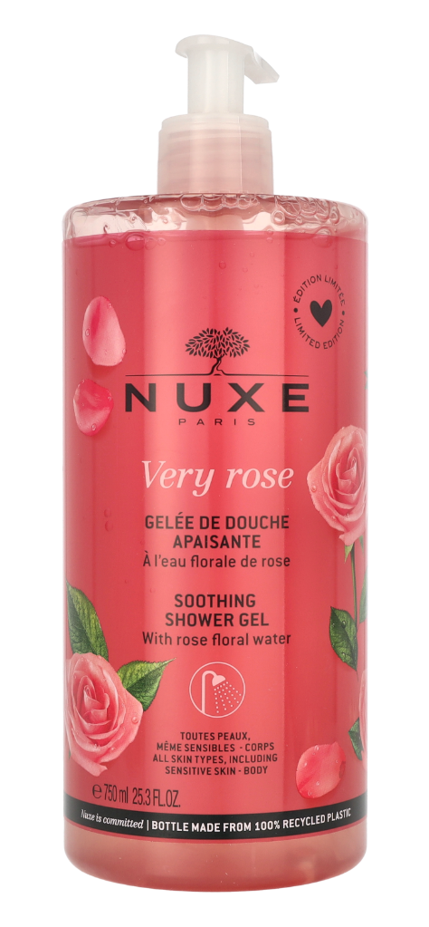 Nuxe Very Rose Soothing Shower Gel 750 ml