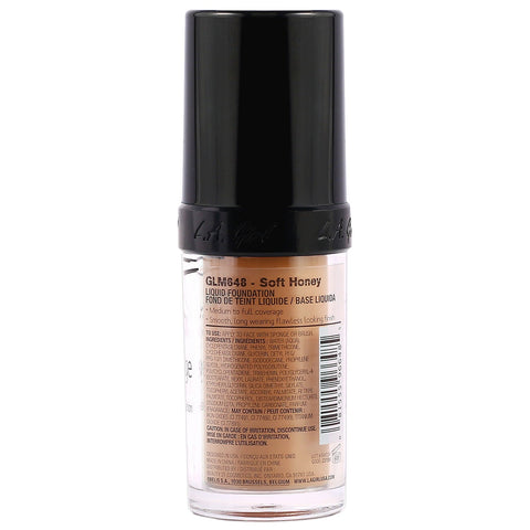 L.A. Girl, Pro Coverage HD Foundation, Soft Honey, 0.95 fl oz (28 ml)