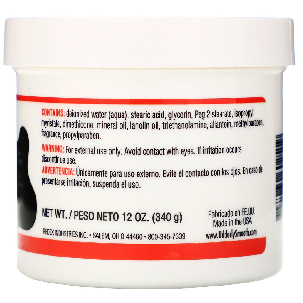 Udderly Smooth, Body Cream, Original Formula, 12 oz (340 g)