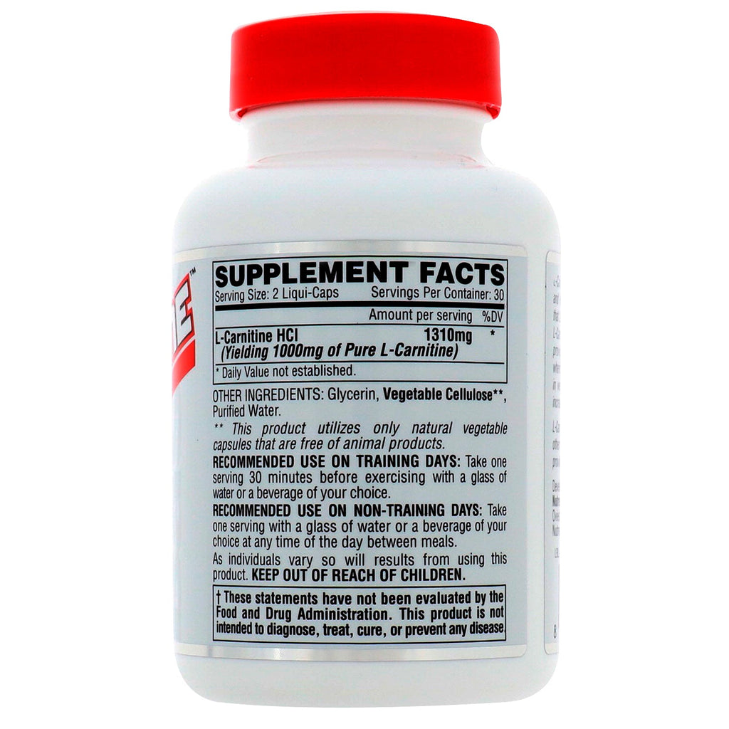 Nutrex Research, LIPO-6 CARNITINA, 60 cápsulas líquidas