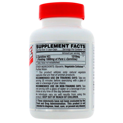 Nutrex Research, LIPO-6 CARNITINA, 60 cápsulas líquidas