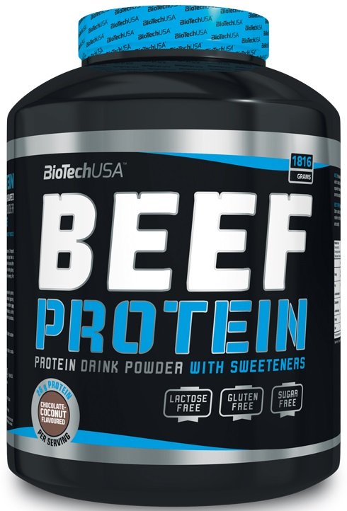 BioTechUSA, Beef Protein, Vanilla Cinnamon - 1816g