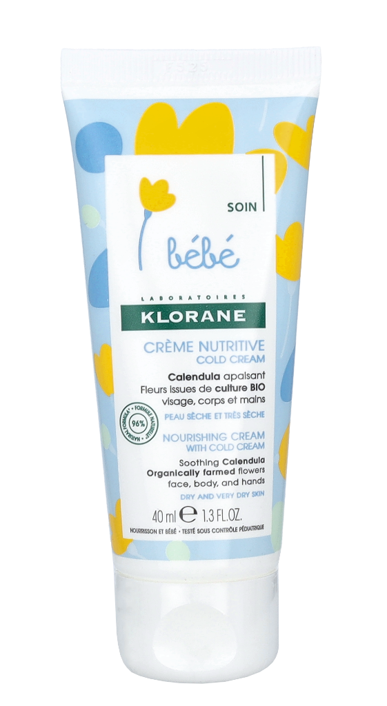 Klorane Bebe Nutritive Cream - Kold Creme 40 ml