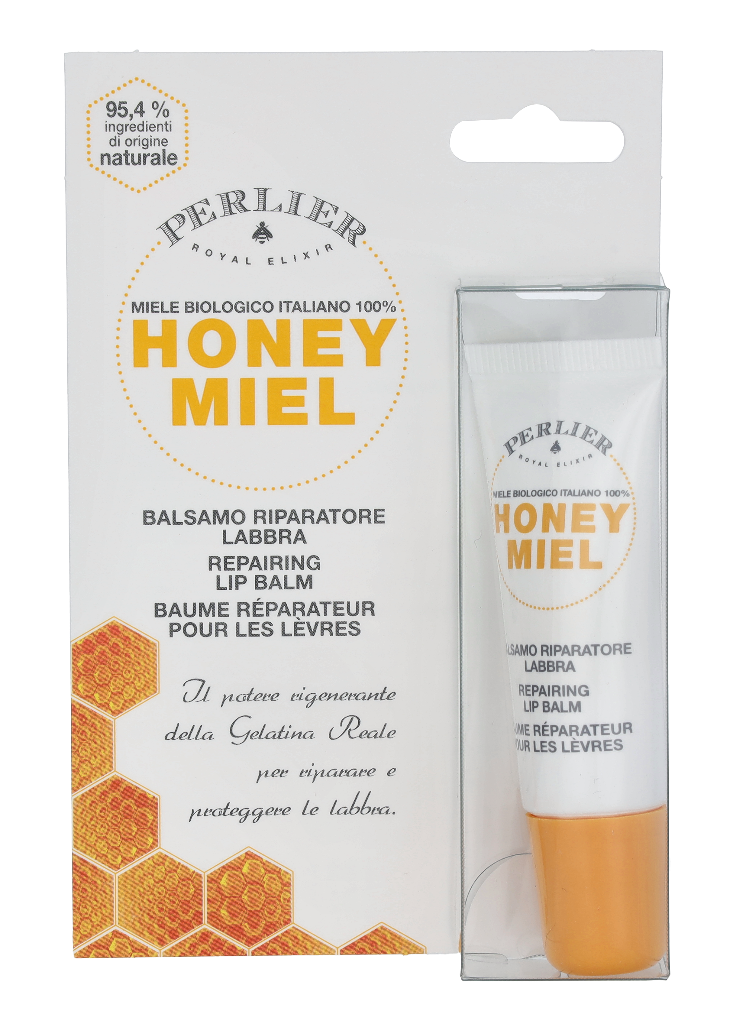 Perlier Honey Repairing Lip Balm - Tube 7,5 ml
