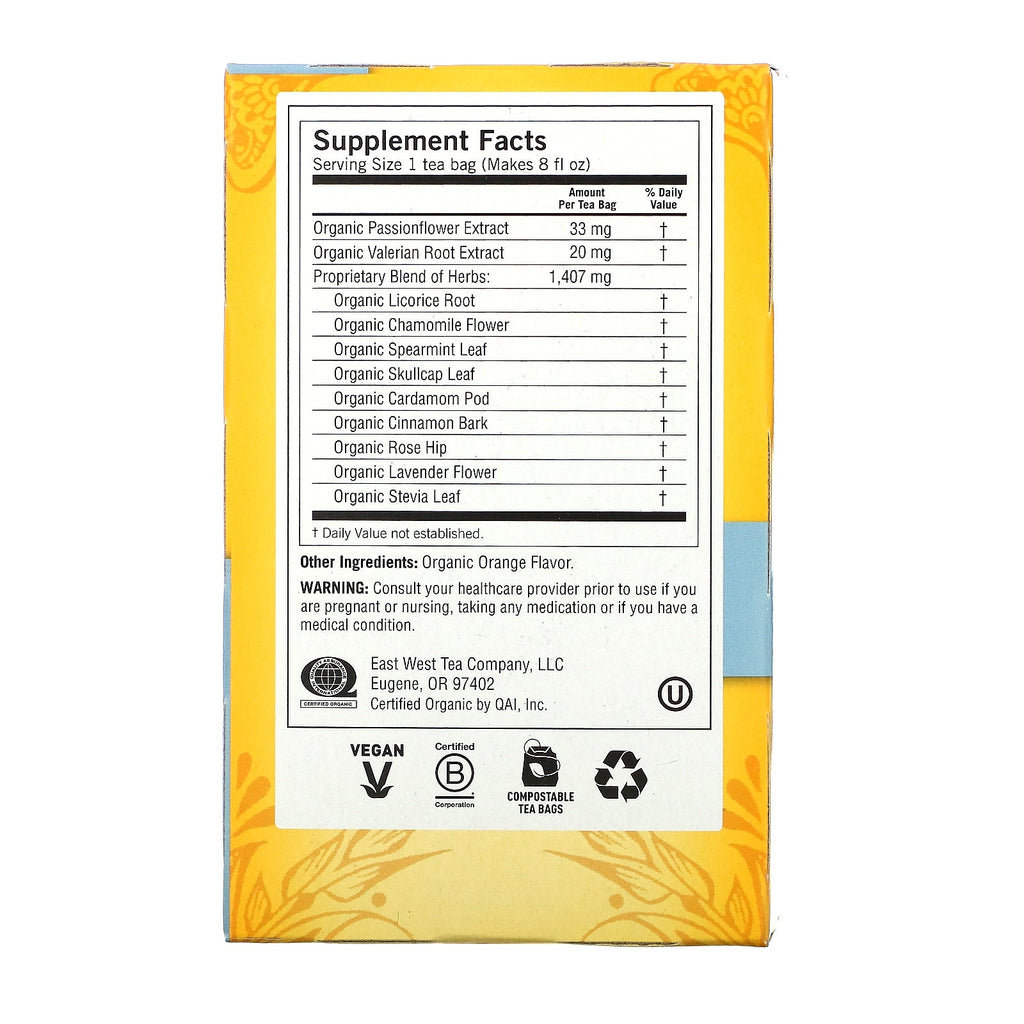 Yogi Tea, Bedtime, Caffeine Free, 16 Tea Bags, .85 oz (24 g)