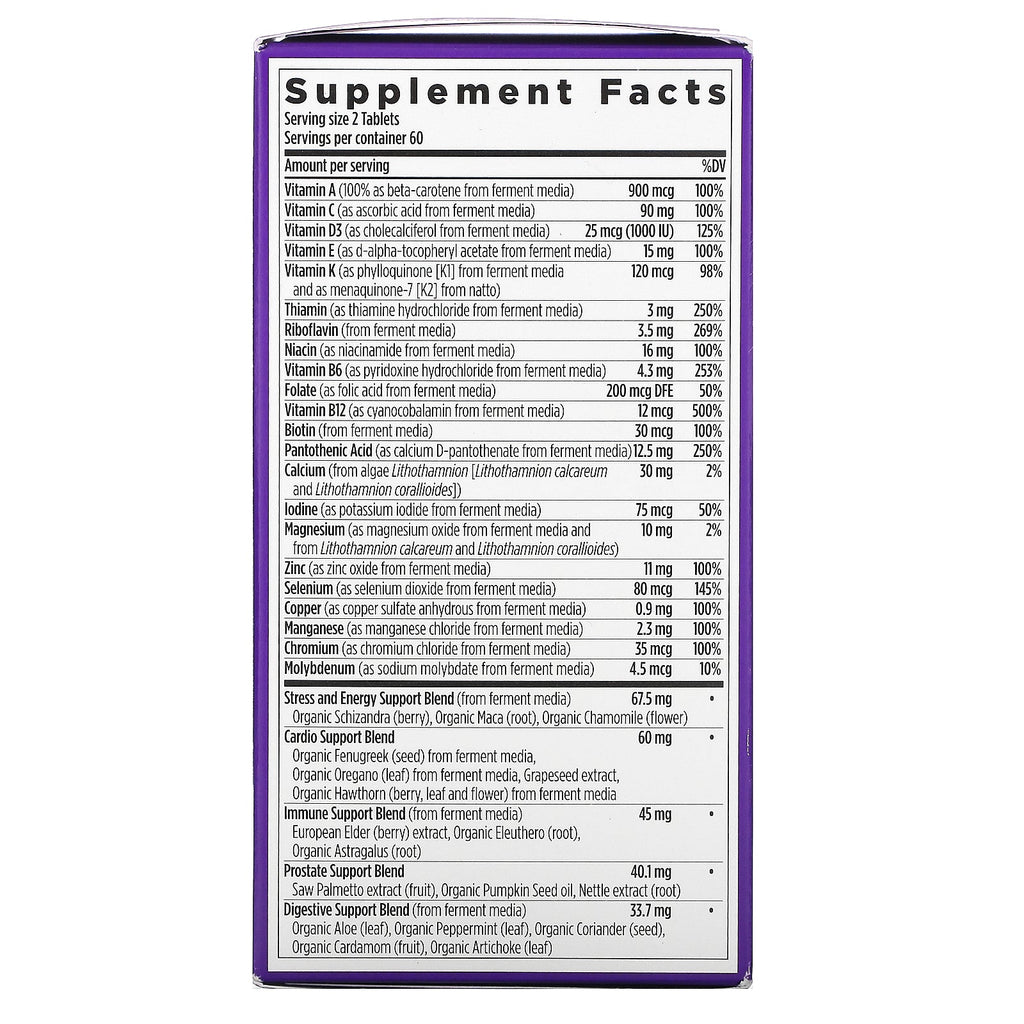 New Chapter, Men's Advanced Multivitamin, 120 Vegetarian Tablets