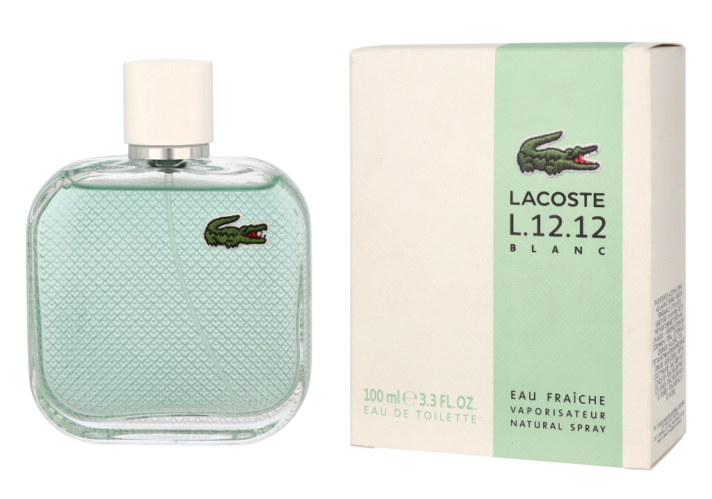 Lacoste L.12.12 Blanc Eau Fraiche Edt Spray 100 ml