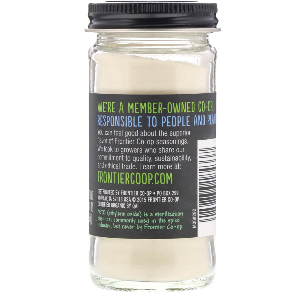 Frontier Natural Products, løgpulver, 2,10 oz (59 g)