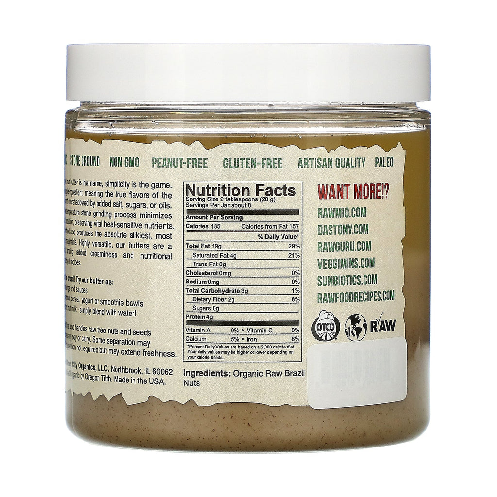 Dastony, paranøddesmør, 8 oz (227 g)