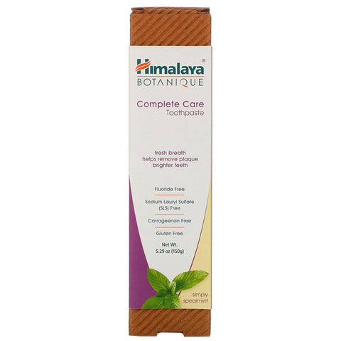 Himalaya, Botanique, Complete Care Toothpaste, Simply Spearmint, 5.29 oz (150 g)