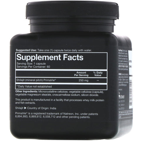 Youtheory, Mens Shilajit, 60 Capsules