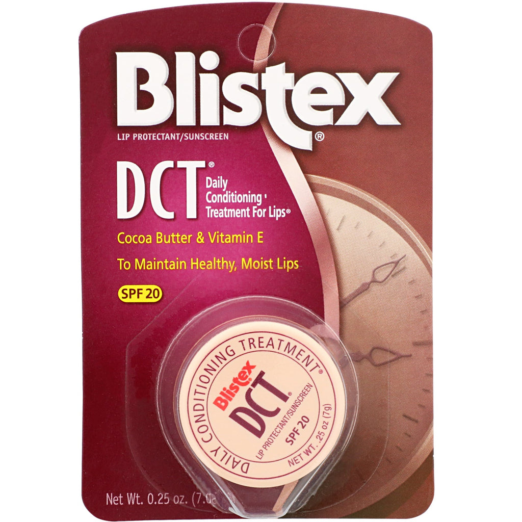 Blistex, DCT (Daily Conditioning  Treatment) for Lips, SPF 20, 0.25 oz (7.08 g)