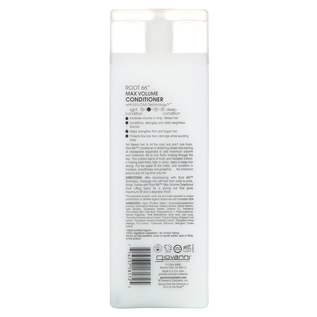 Giovanni, Root 66, Max Volume Conditioner, 8,5 fl oz (250 ml)