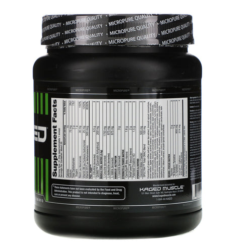 Kagged Muscle, PRE-KAGED, pre-entrenamiento, manzana Krisp, 1,37 lbs (621 g)