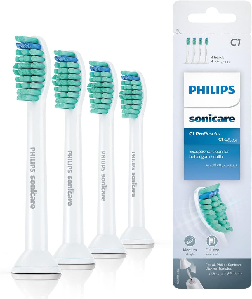 Philips Sonicare Brush Head | 4 Heads | C1 ProResults