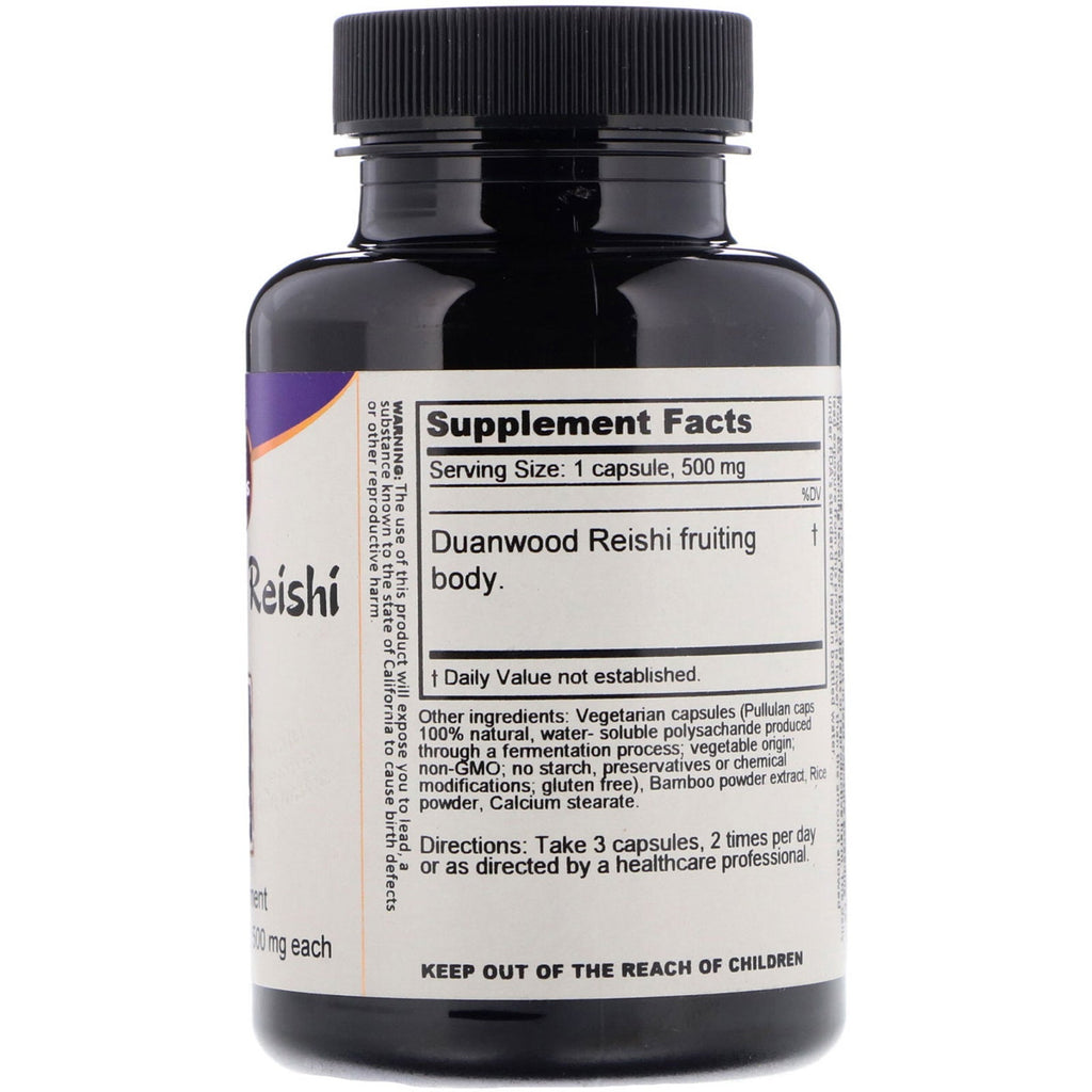 Dragon Herbs, Duanwood Reishi, 500 mg, 100 Vegetarian Capsules