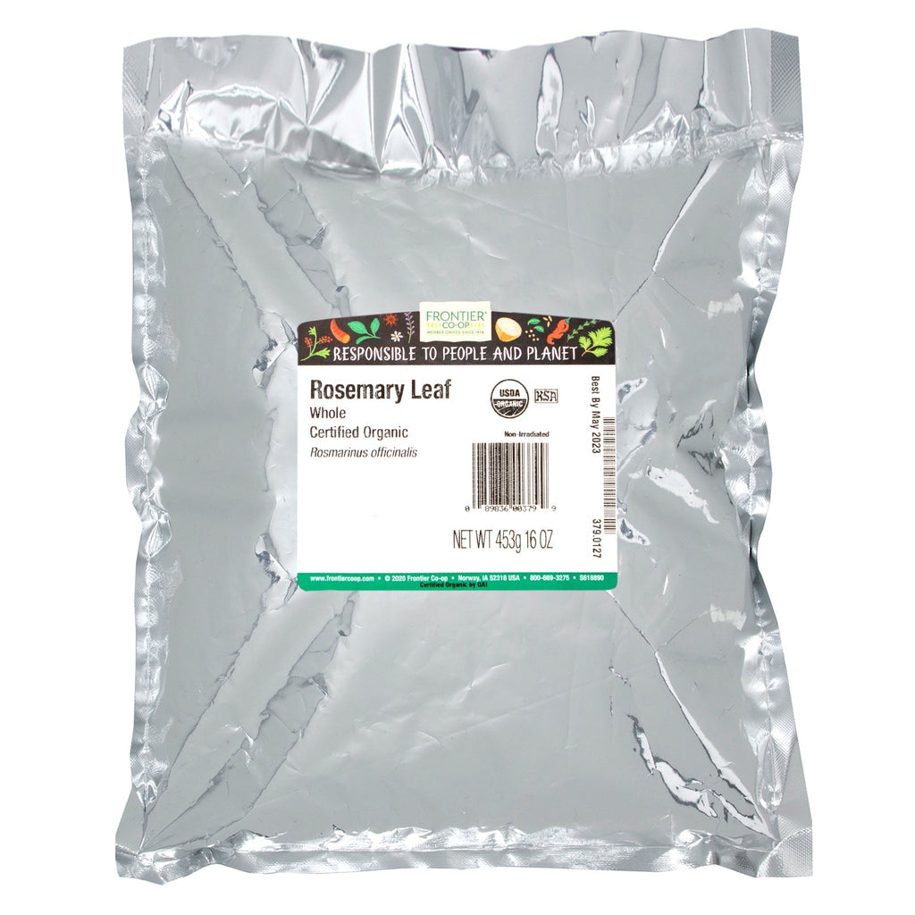 Frontier Natural Products, hele rosmarinblad, 16 oz (453 g)