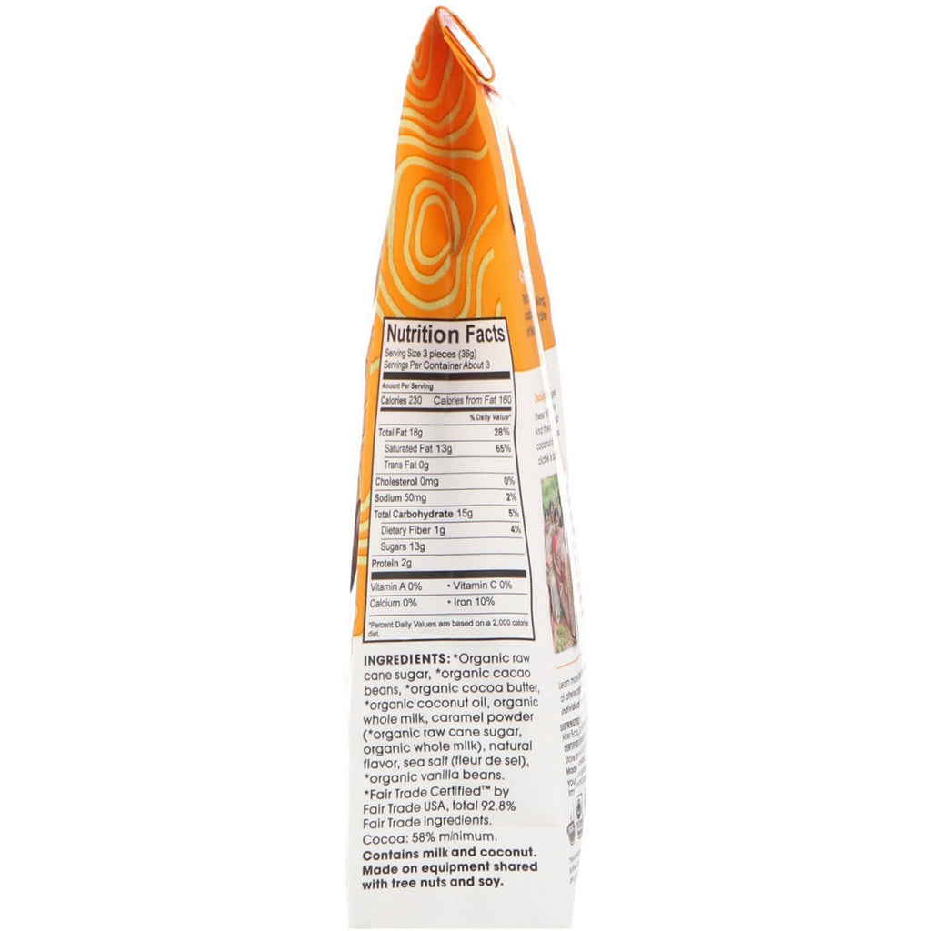Alter Eco, saltet karameltrøfler, mørk chokolade, 4,2 oz (120 g)