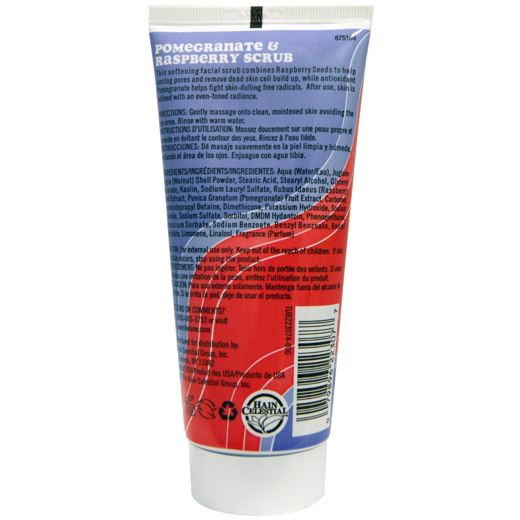 Queen Helene, Exfoliante, normal a combinado, granada y frambuesa, 6 oz (170 g)