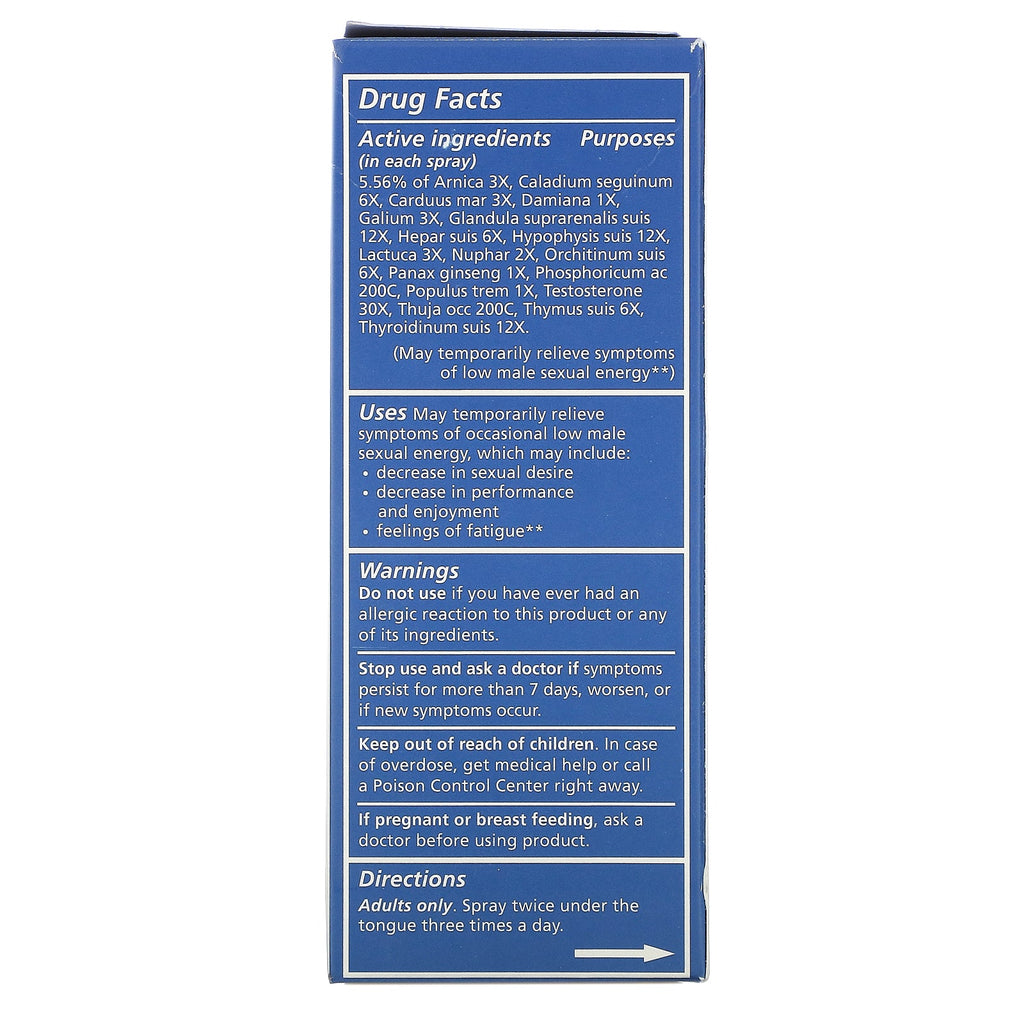Liddell, Vital Male Sexual Energy, 1,0 fl oz (30 ml)