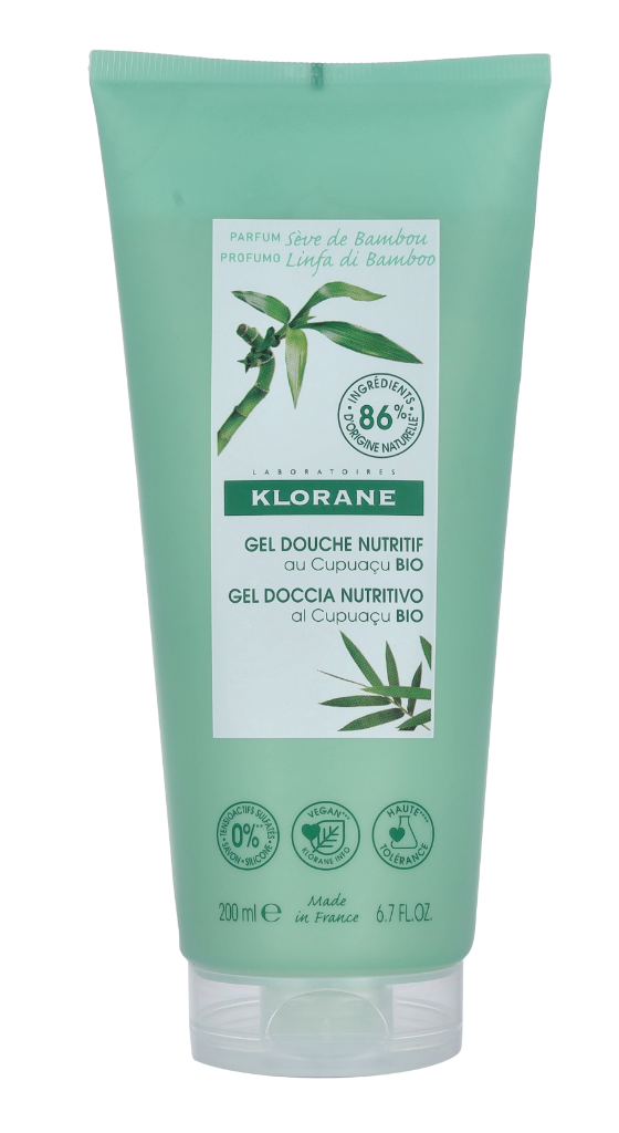 Klorane Shower Gel - Bambus 200 ml