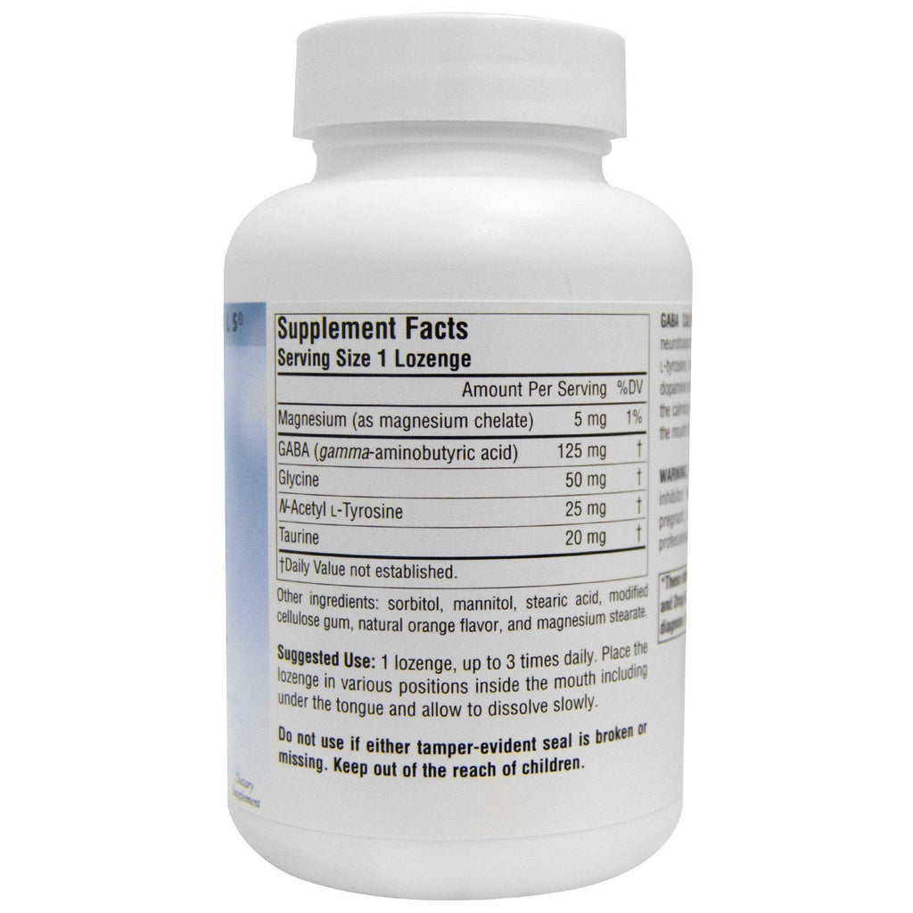 Source Naturals, GABA Calm, sabor a naranja, 120 pastillas