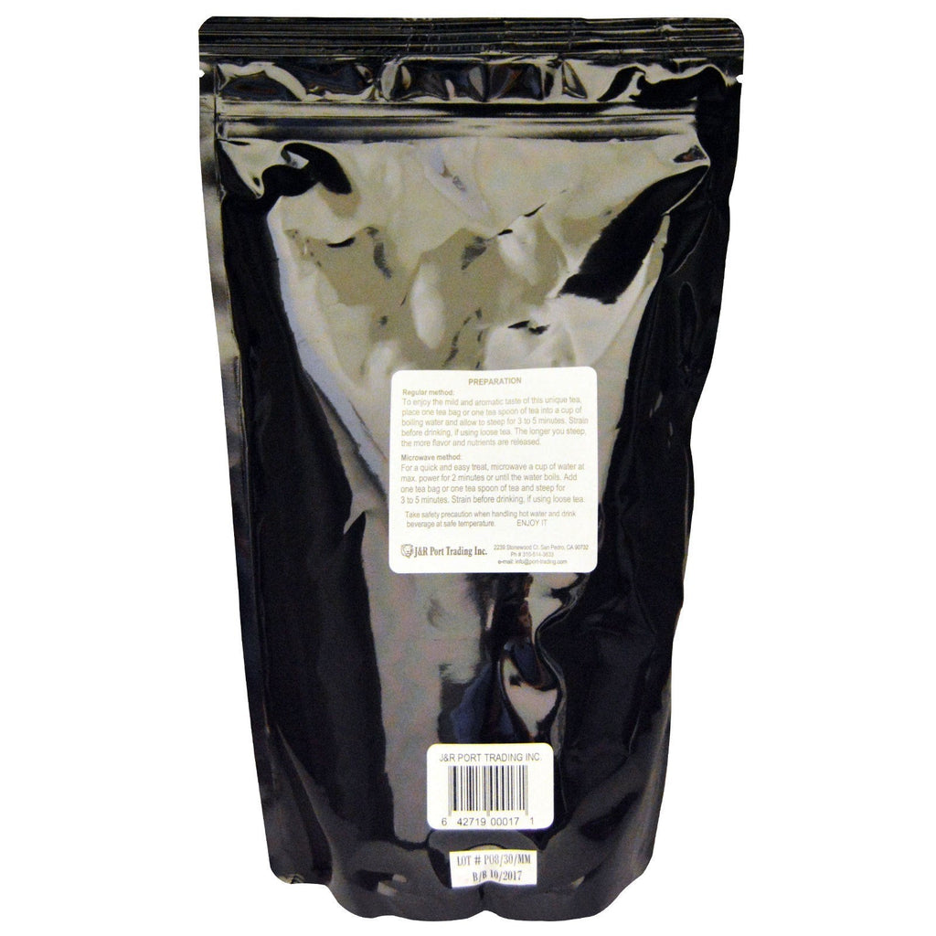 J&amp;R Port Trading Co., Té de rooibos, sin cafeína, 1 libra (454 g)
