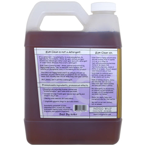 Indigo Wild, Zum Clean, Aromatherapy Laundry Soap, Frankincense & Myrrh, 32 fl oz (.94 l)