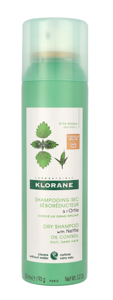 Klorane Dry Shampoo With Nettle Brown Oily hair 150 ml