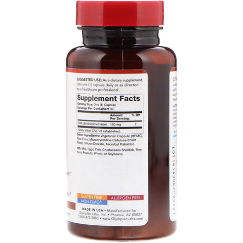 Olympian Labs, DIM-150, 30 Vegetarian Capsules